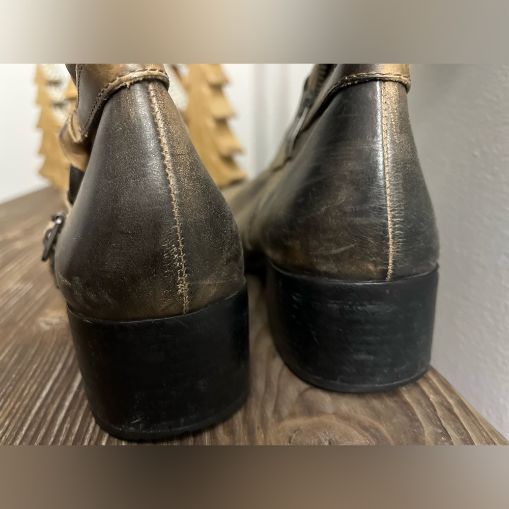 Vince Camuto Shaylee Leather Riding Boots Size 10B/40 - Picture 10 of 13